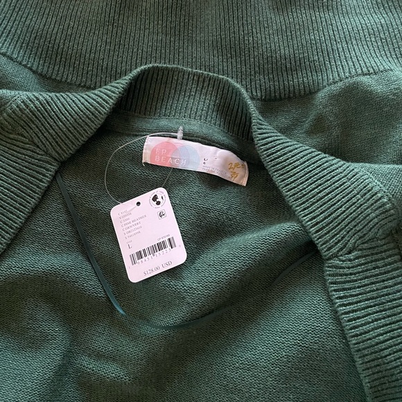 Free People Beach Solar Sweater Set in Pine Heather NWT - Picture 13 of 14
